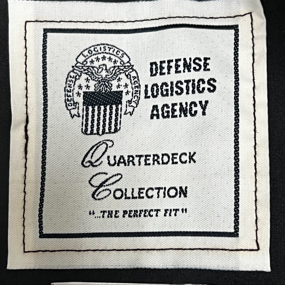 NWT Department of Defense Trench Coat Size 38R Zip Out Liner Black Army - Picture 8 of 15